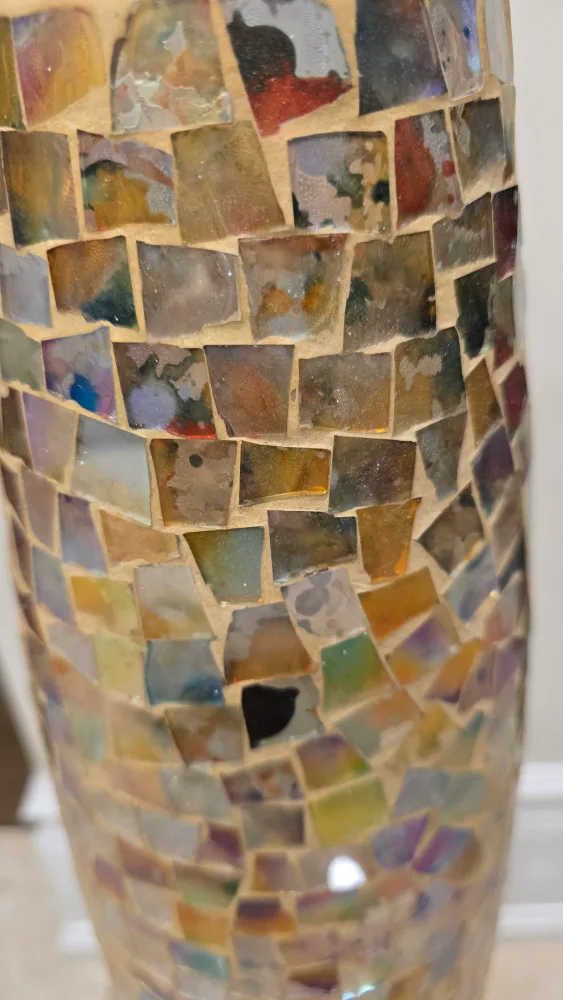 Mosaic Vase - 23 inches tall image indicator(3)
