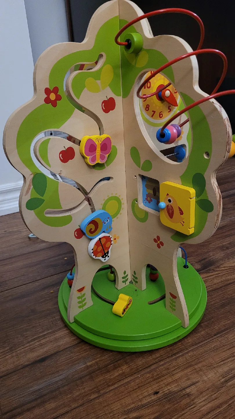 Wooden Tree Activity Center Toy image indicator(3)