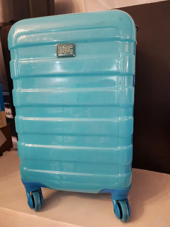 DDC Double Decker Carry-on Suitcase - Blue thumbnail