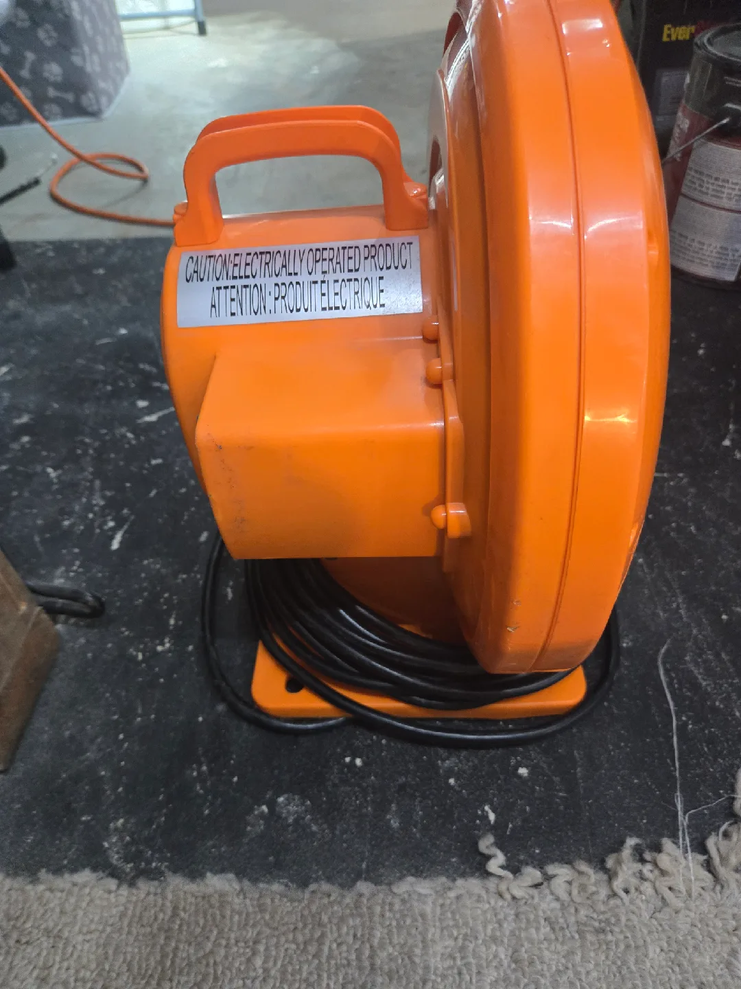 Inflatable Bounce House Blower Fan - Orange image indicator(3)