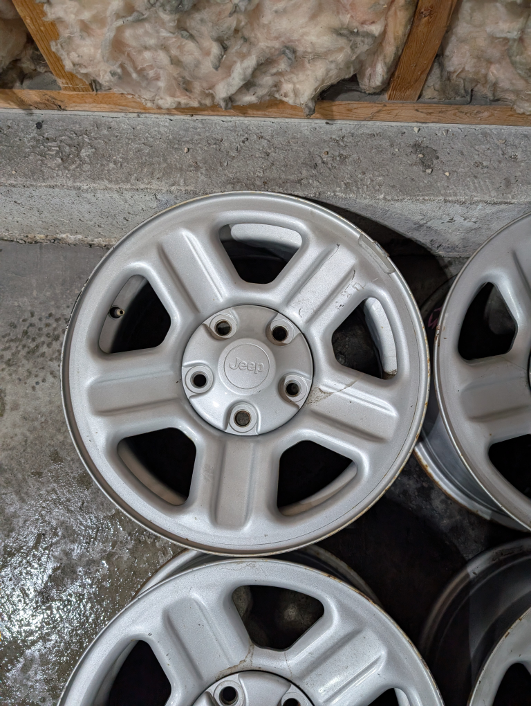 (4)-16 Inch Rims Off 2012 Jeep Wrangler Rims 5x127 - photo 5