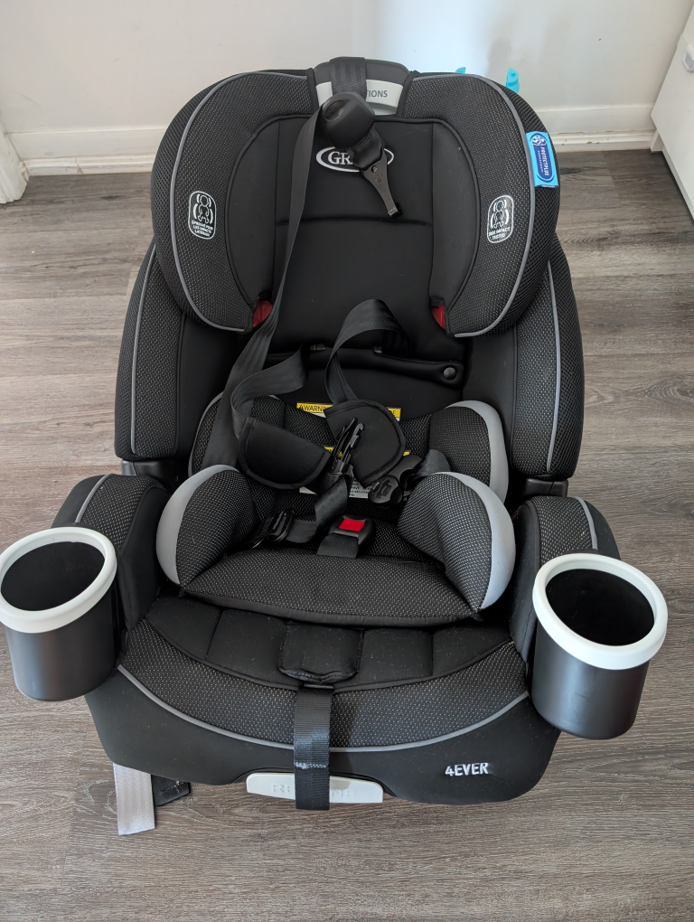 Graco 4Ever DLX 4-in-1 Car Seat - Black