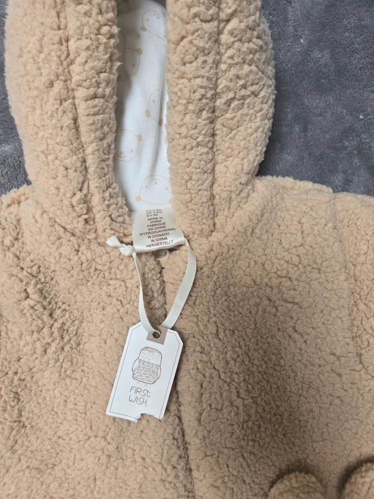 First Wish Bear Onesie - 3-6 Months image indicator(2)