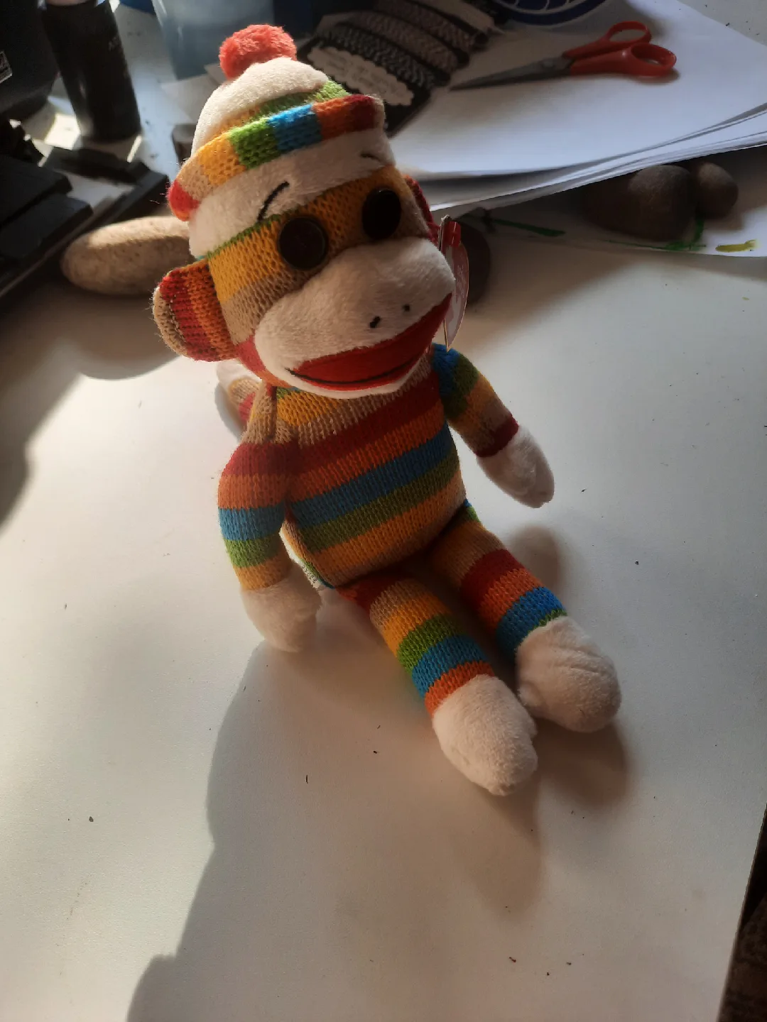 Ty Beanie Babies Sock Monkey pick up only image indicator(2)