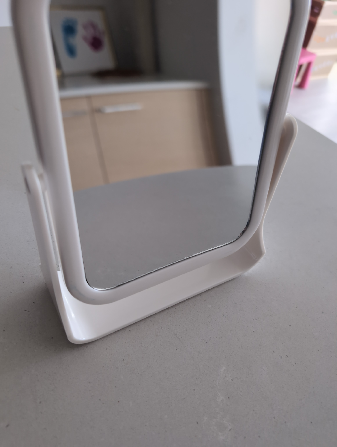 White Vanity Mirror - photo 2