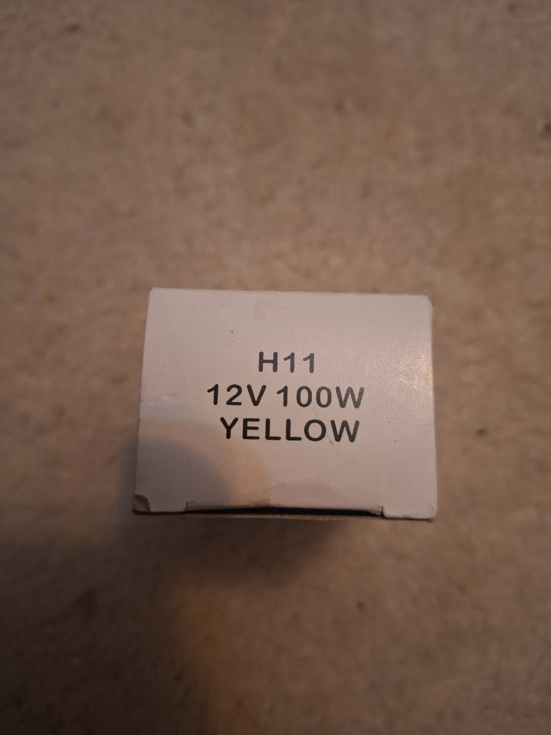 NEW H11 12V 100W Yellow Fog Light Bulb (x2) 💡 - photo 2