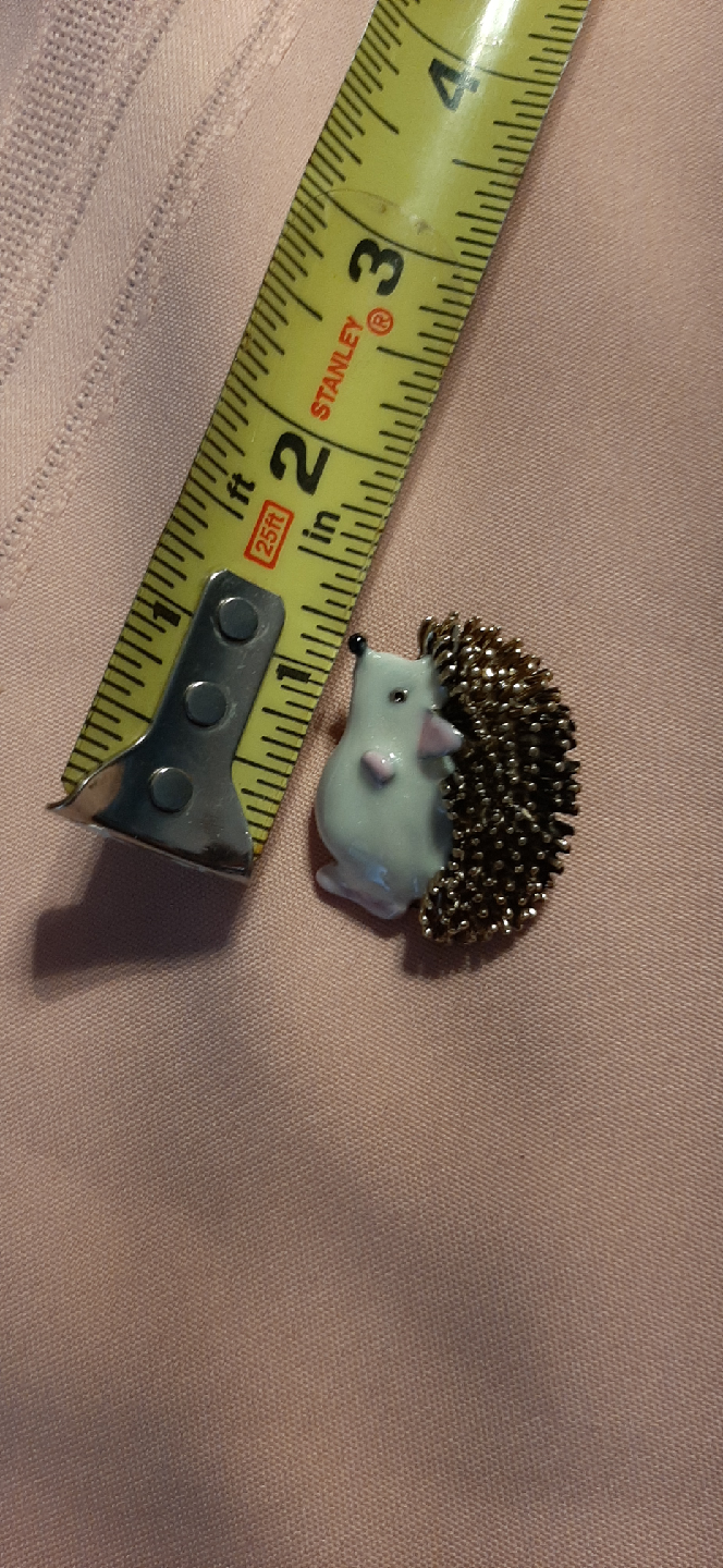 Hedgehog Pin Brooch - photo 3