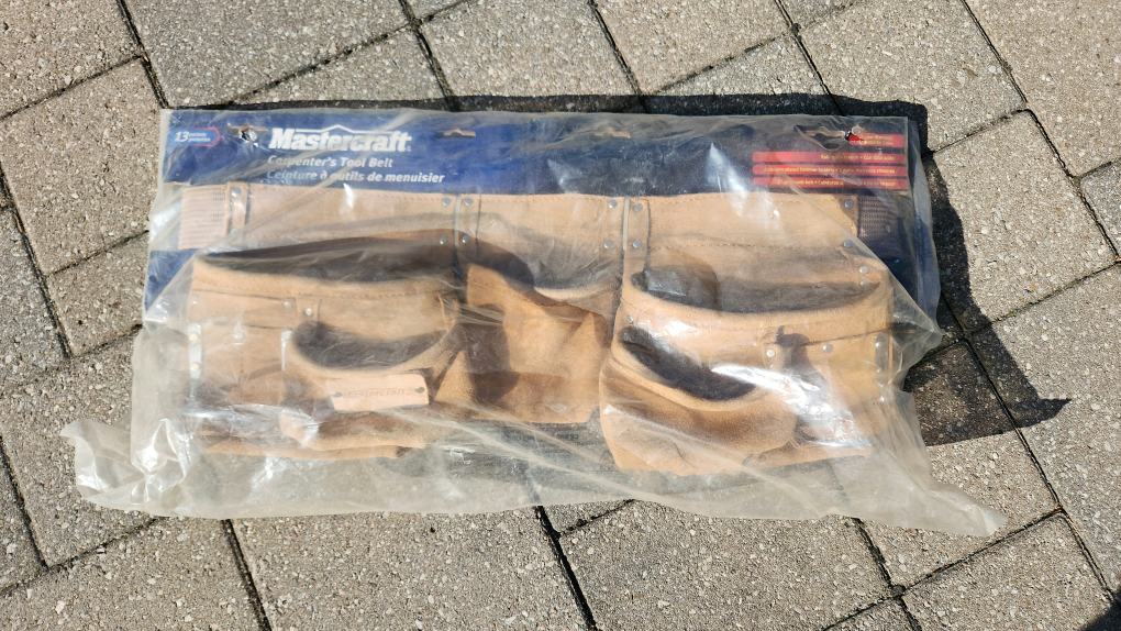 Mastercraft Carpenter's Tool Belt - New in Package