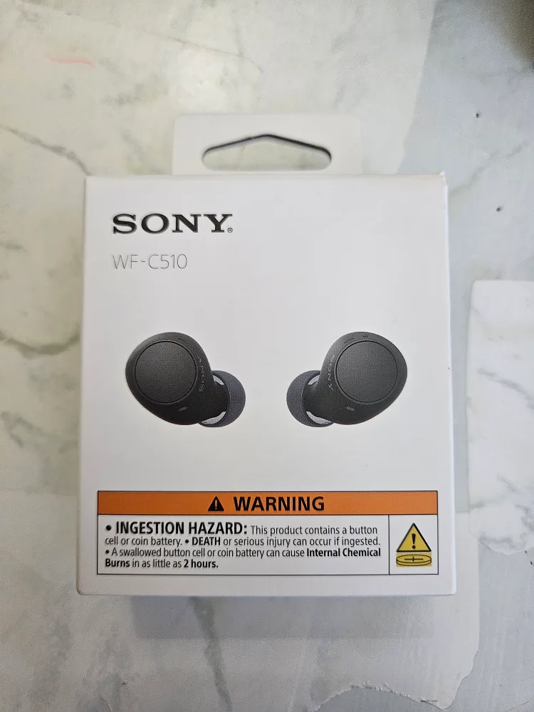 New Sony WF-C510 Wireless Earbuds - Black thumbnail