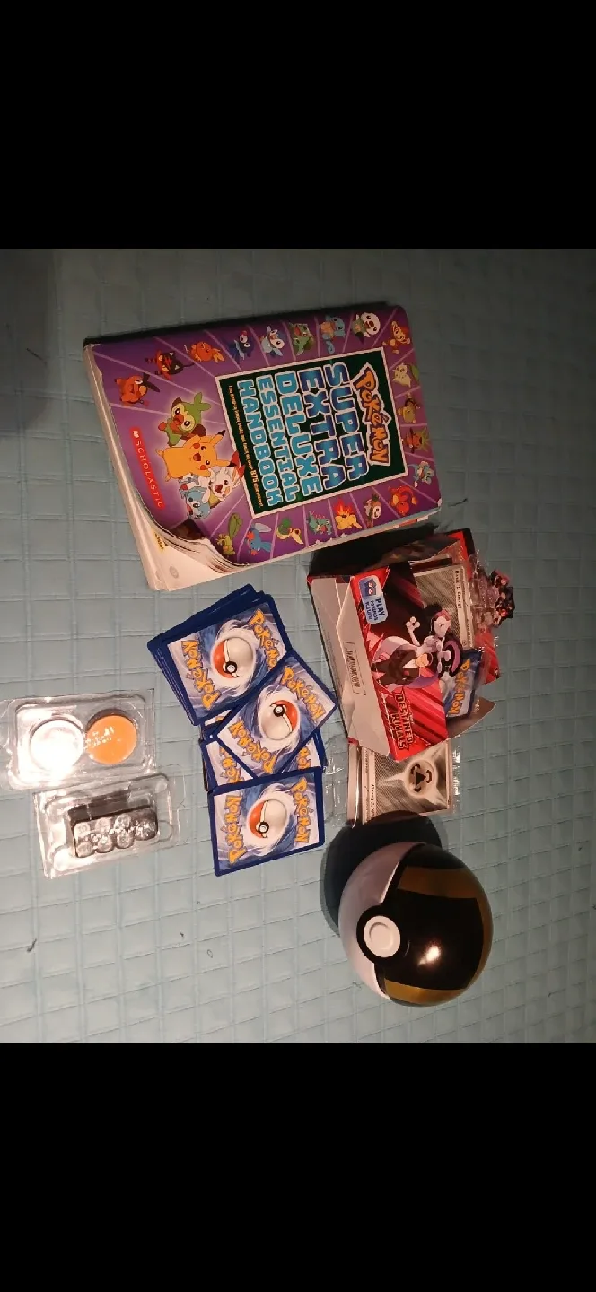 Pokemon TCG Bundle: Handbook, Cards, and More! thumbnail