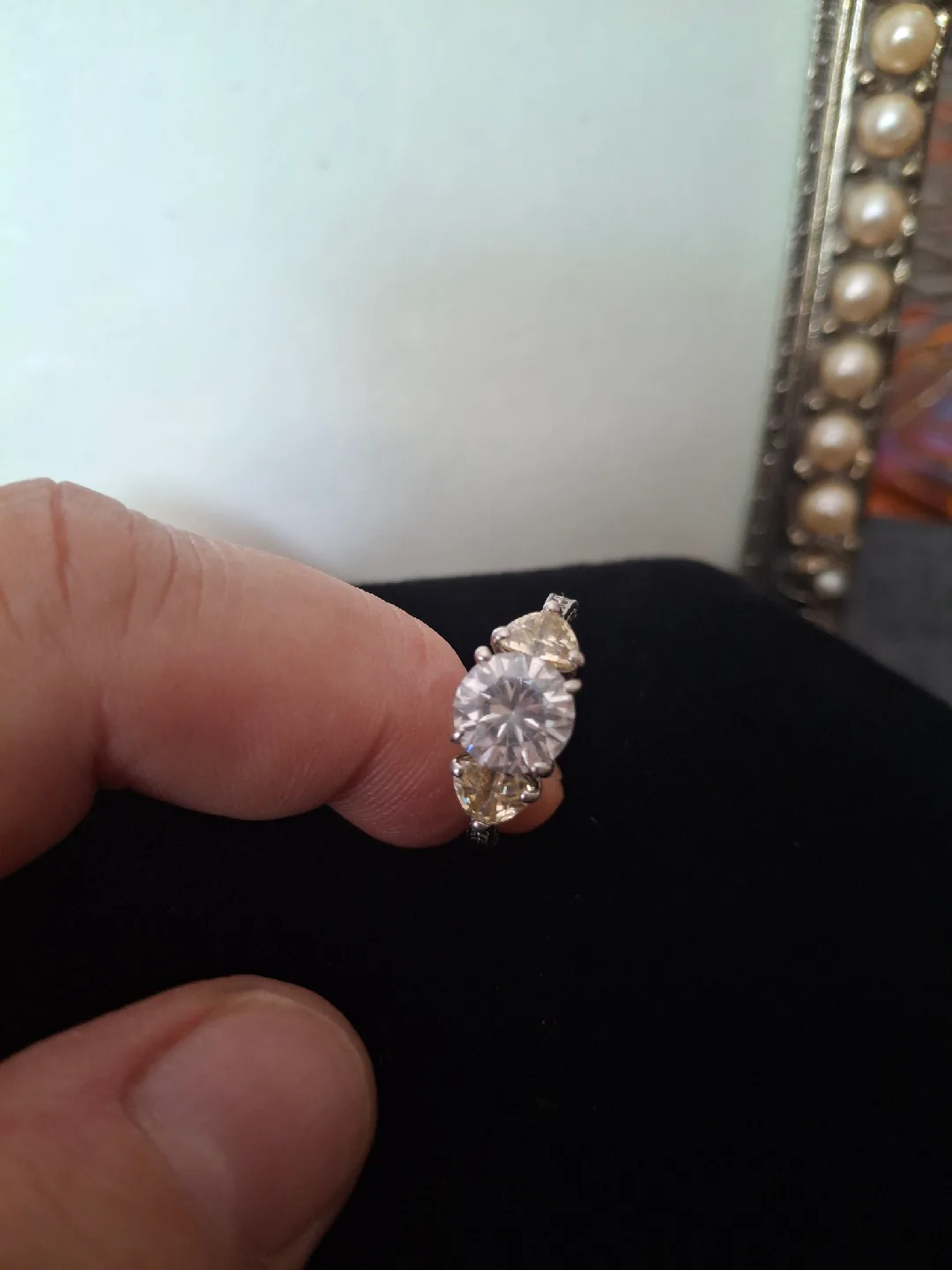 Silver Ring, Size 8, silver 825 thumbnail