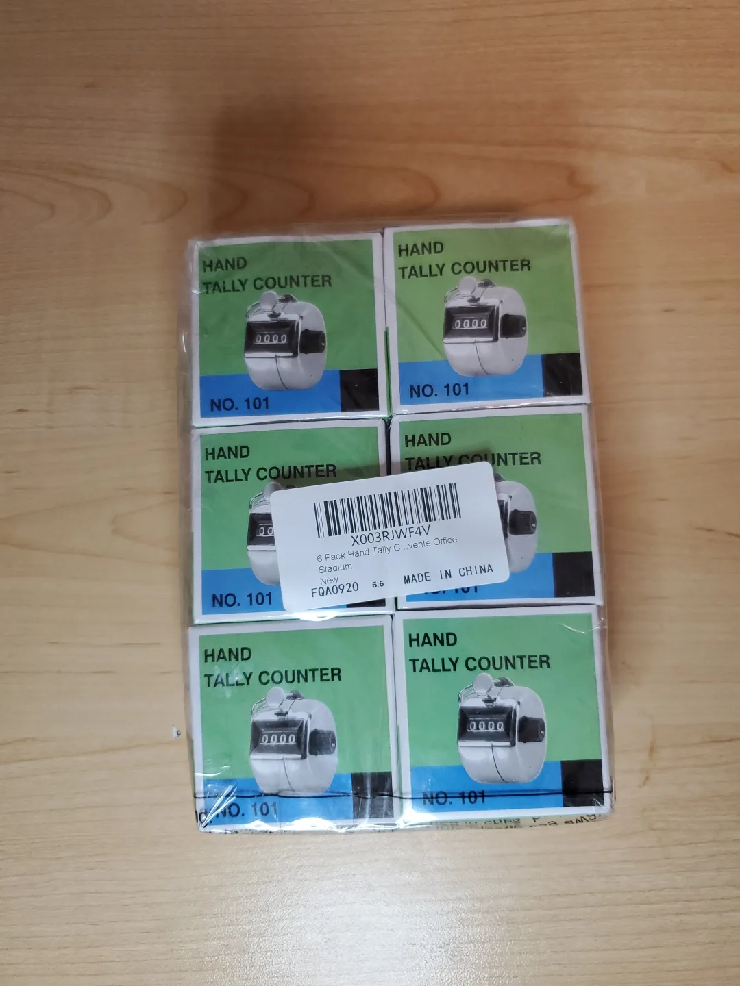 New Hand Tally Counters - 6 Pack image indicator(2)