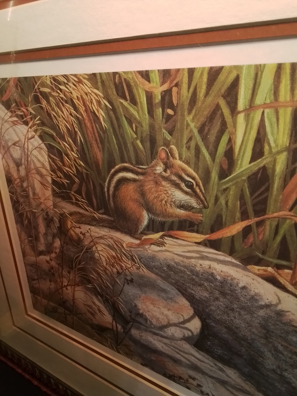 A. Casey Chipmunk Print, Signed & Numbered - photo 5
