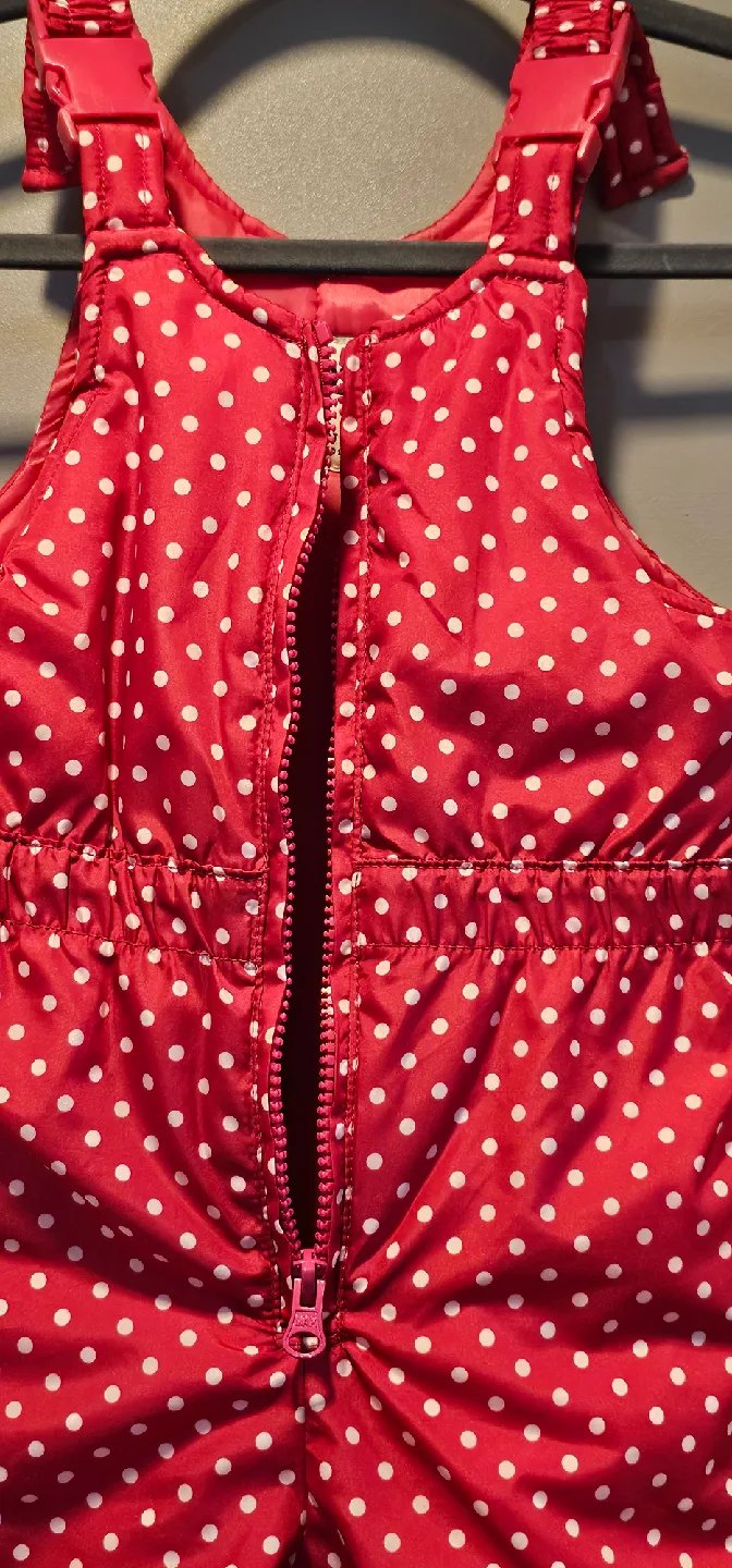 OshKosh B'gosh 3T Red Polka Dot Snowsuit image indicator(4)