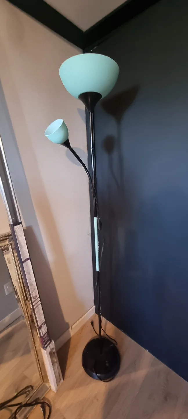 Mint Green Torchiere Floor Lamp image indicator(2)