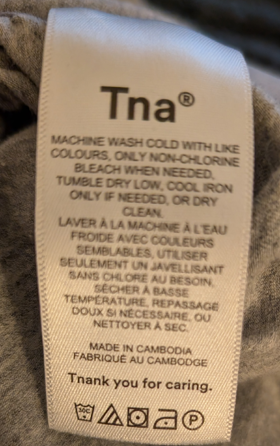 Aritzia Tna Chill Mini Dress - Grey - photo 4