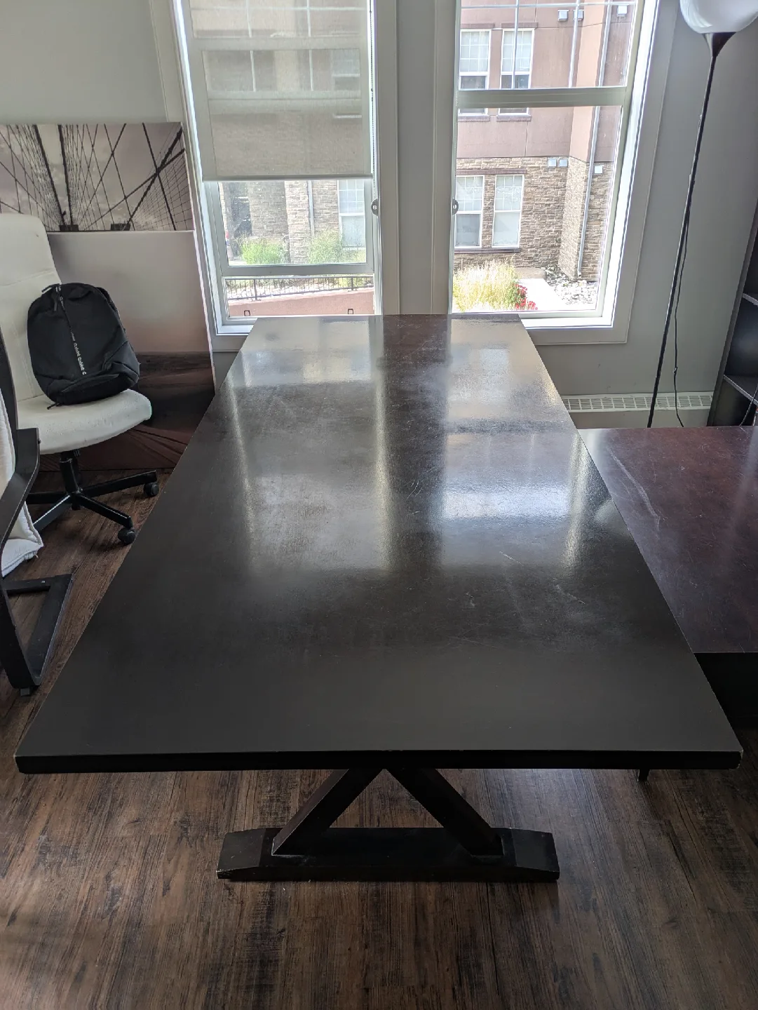 Dark Brown Wooden Coffee & Dining Table Set image indicator(3)