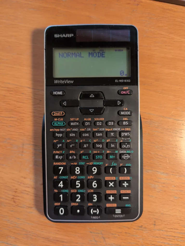 Sharp EL-W516XG WriteView Scientific Calculator