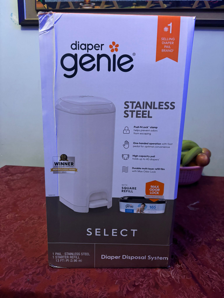 Diaper Genie Stainless Steel Diaper Disposal System