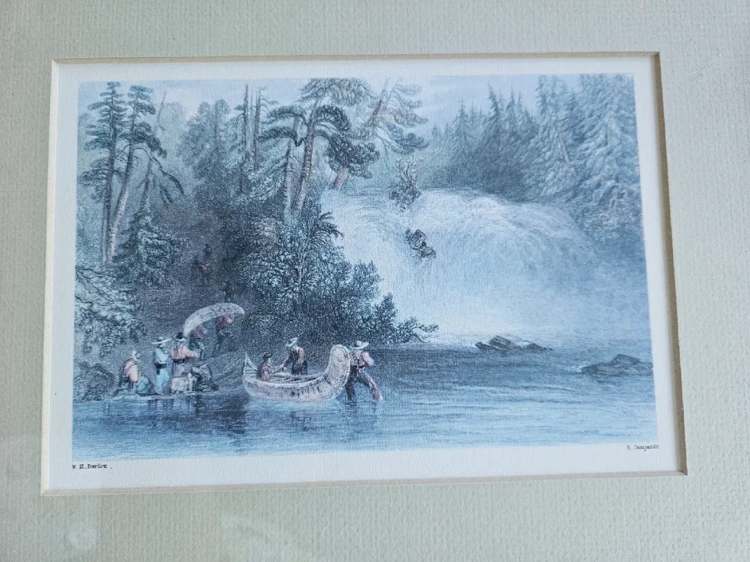 Framed Vintage Landscape Prints - Set of 2 image indicator(5)