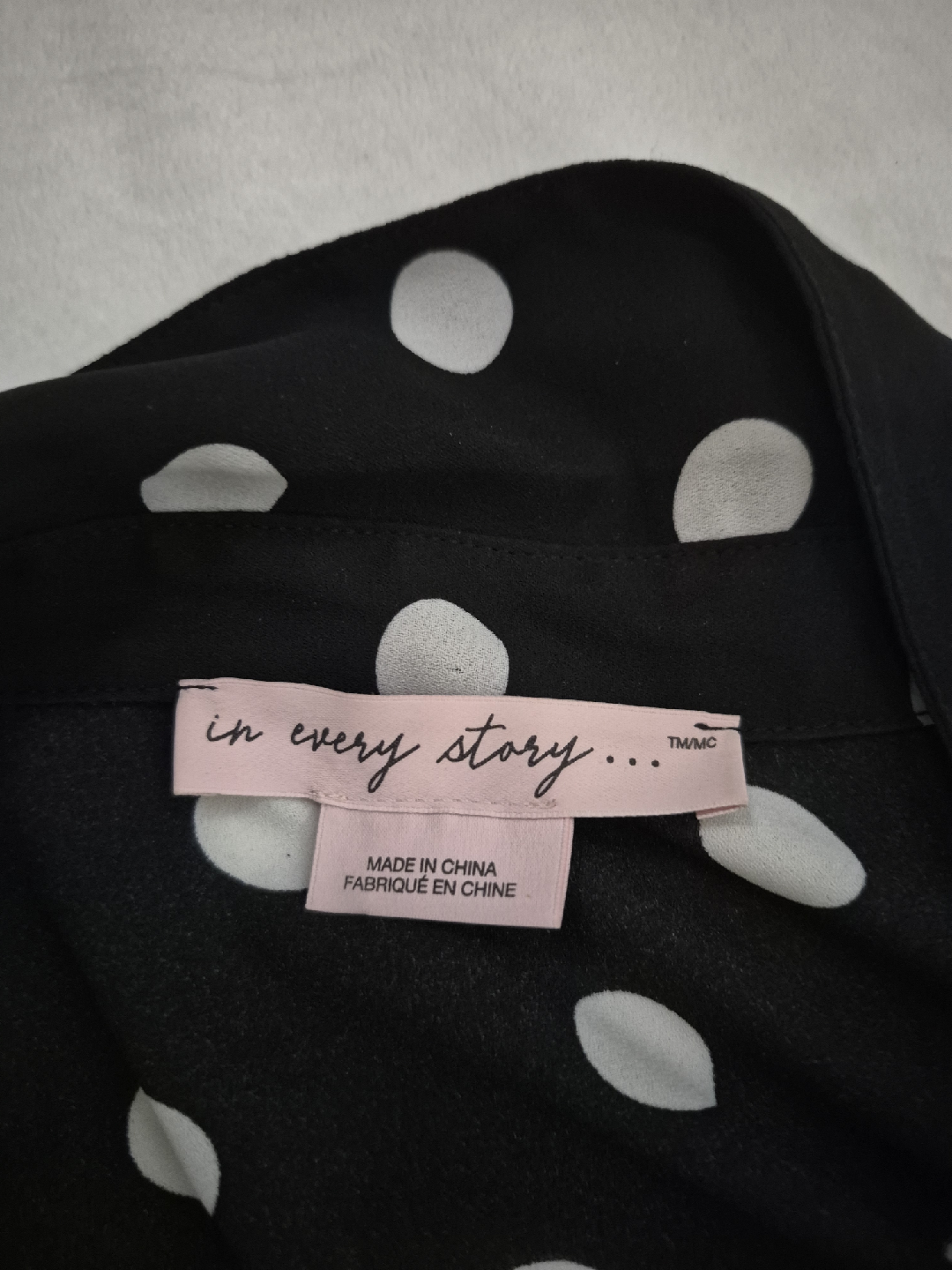 In Every Story Black Polka Dot Blouse - 2X - photo 3