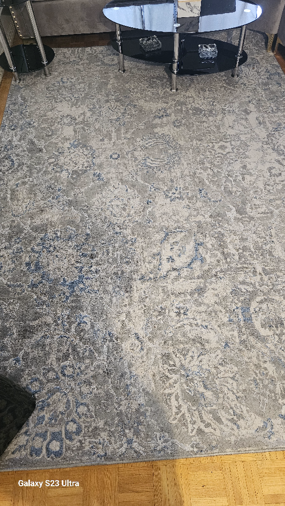 Grey and Blue Area Rug - photo 4