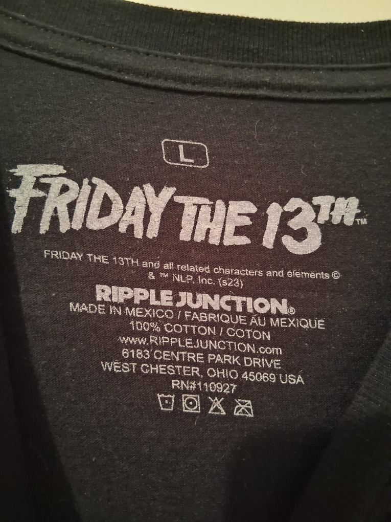 Friday the 13th Graphic T-shirt Size L - photo 2