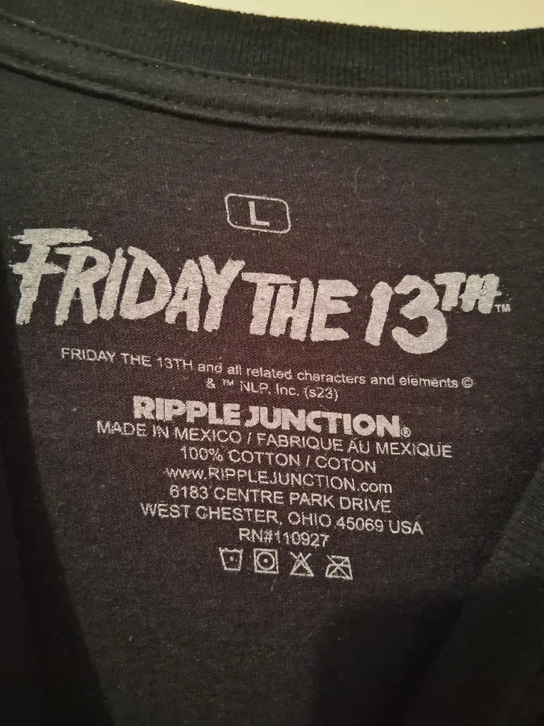 Friday the 13th Graphic T-shirt Size L image indicator(2)