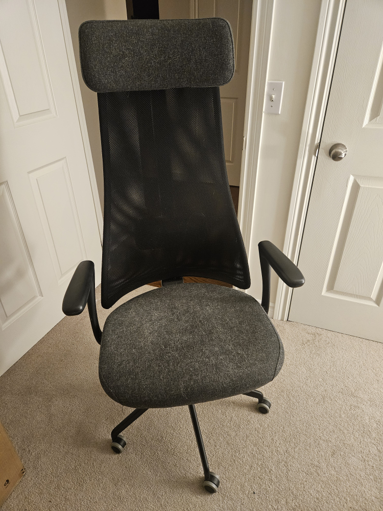 IKEA JARVFJALLET Grey Office Chair