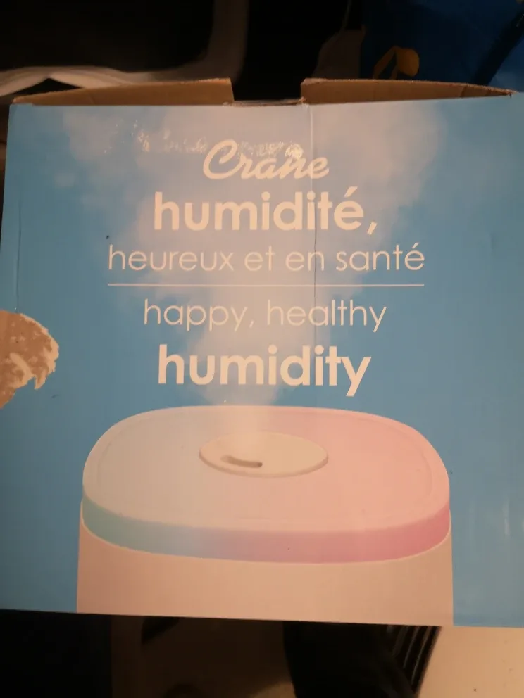 Crane Top Fill Ultrasonic Cool Mist Humidifier image indicator(3)