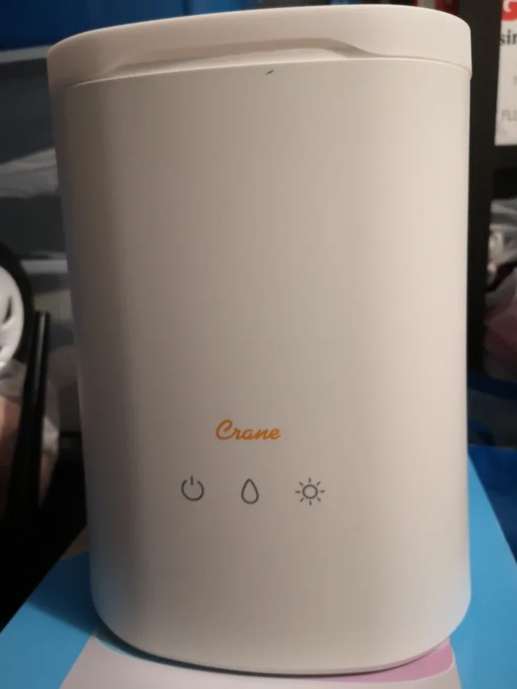 Crane Top Fill Ultrasonic Cool Mist Humidifier image indicator(4)