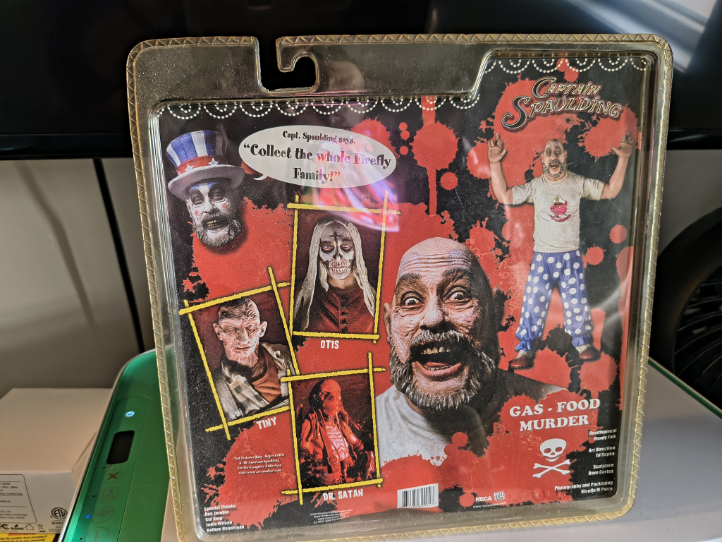 Autographed Captain Spaulding Action Figure - photo 2
