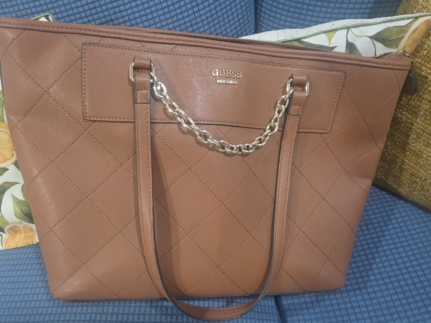 Guess Brown Tote Bag