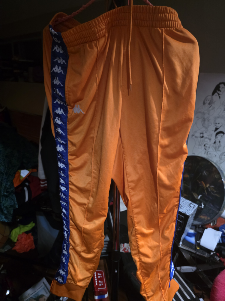 Kappa Orange Track Pants (youth xl)