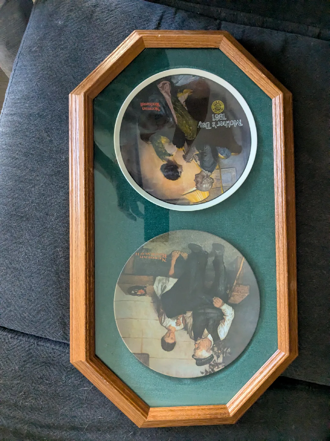 Norman Rockwell Mother's Day 1987 Collector Plates thumbnail