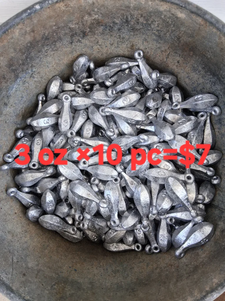 10 Fishing Sinkers for $7 thumbnail