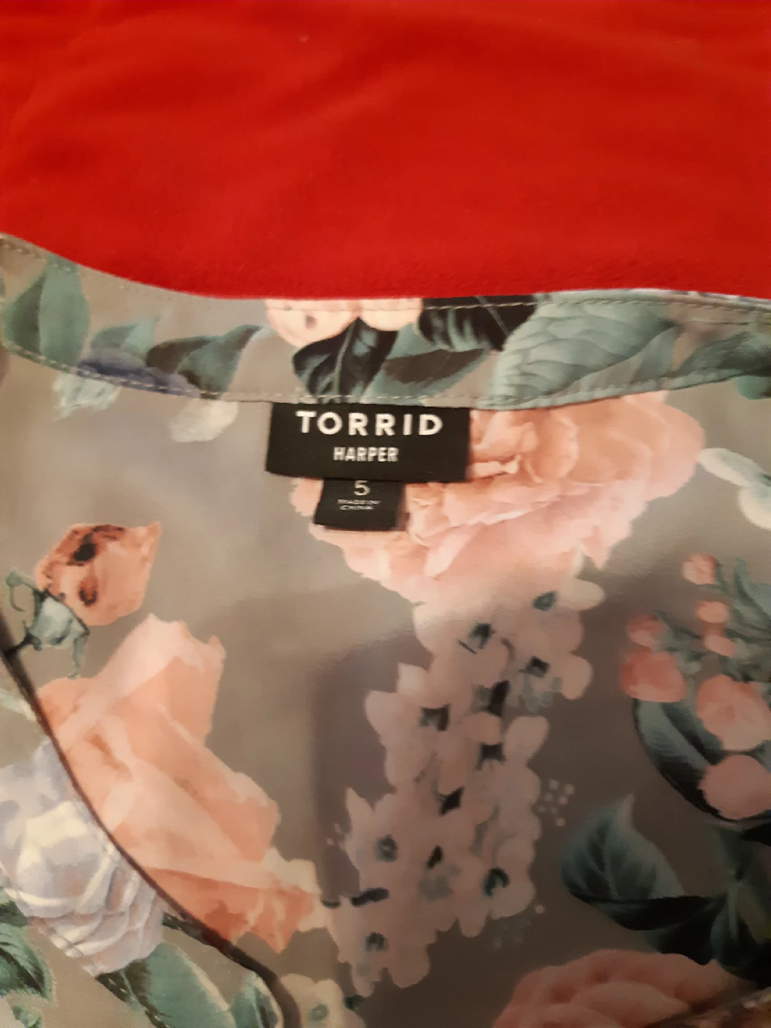 Torrid Harper Floral Blouse Size 5 - photo 4