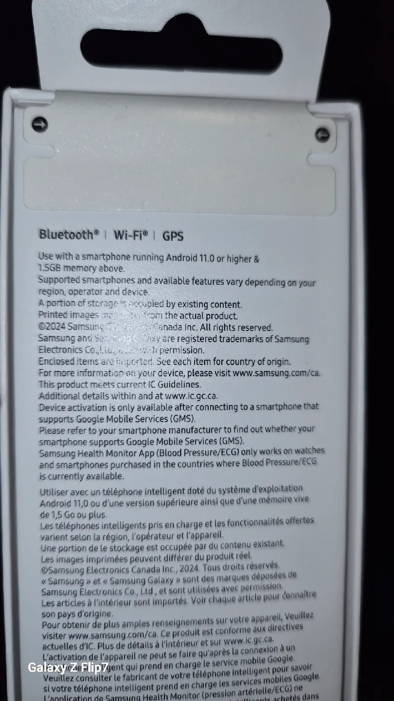 Samsung Galaxy Watch 7 - New in Box image indicator(4)