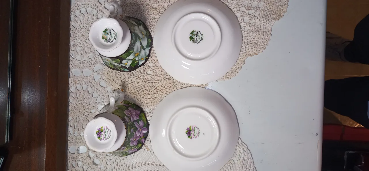 Royal Albert Provincial Flowers Teacup & Saucer Set image indicator(4)