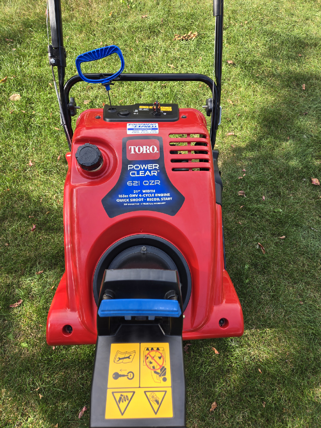 Toro 621 Power Clear Snow Blower - photo 4