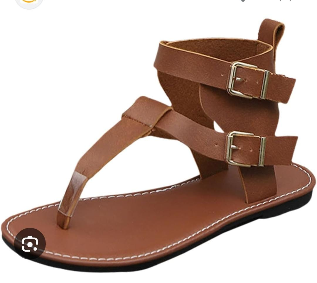 Brown Gladiator Sandals