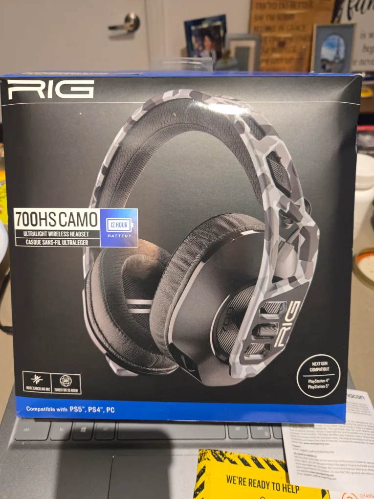 RIG 700HS Camo Wireless Gaming Headset image indicator(5)