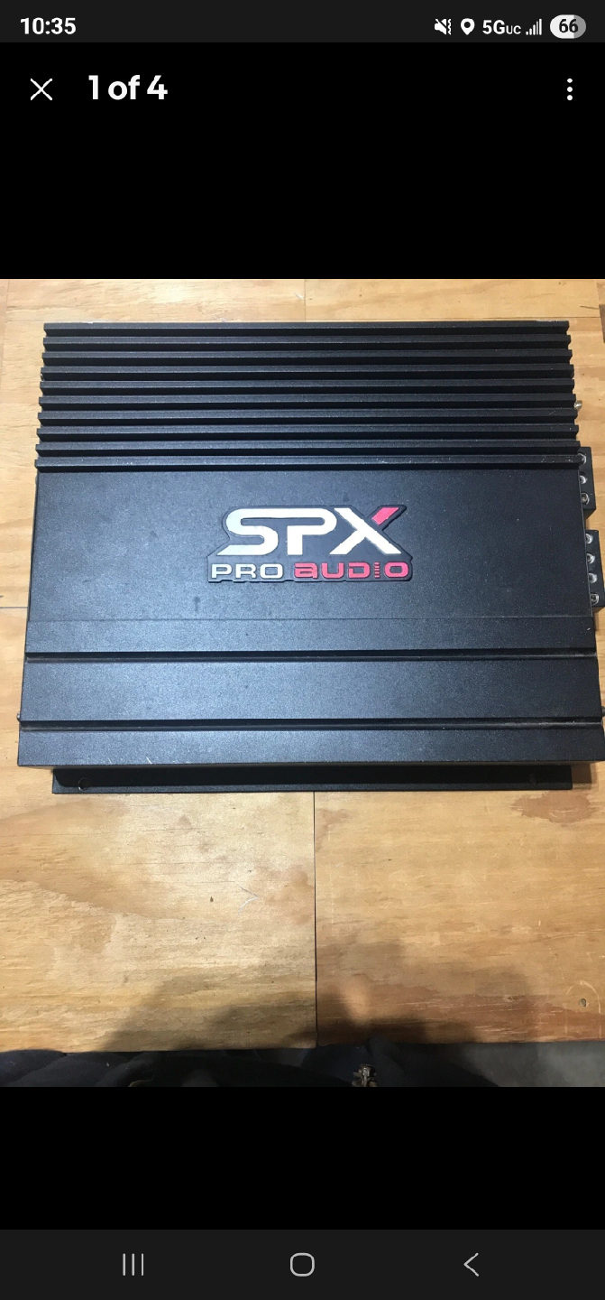 SPX Pro Audio Amplifier