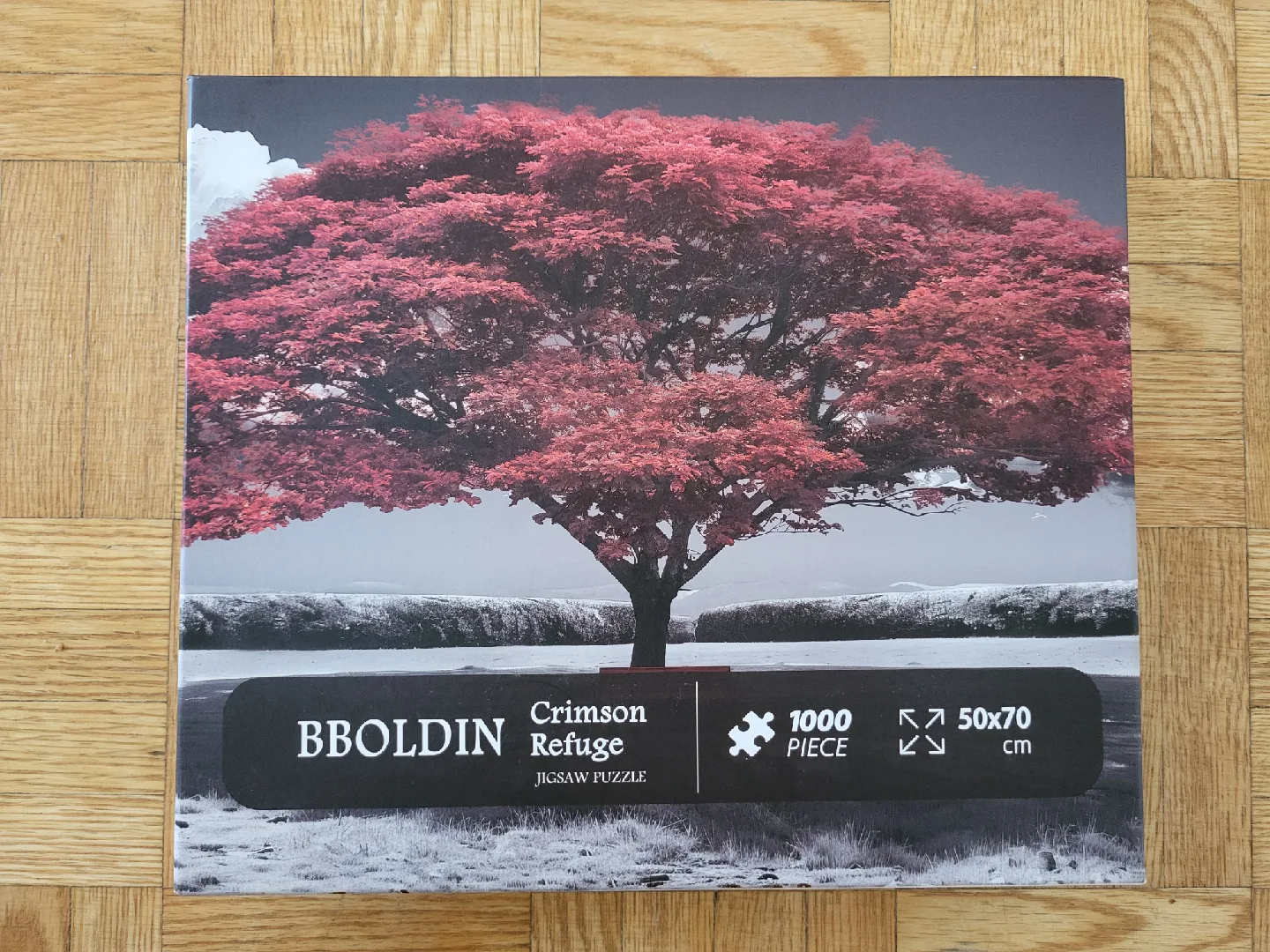 BBOLDIN Jigsaw Puzzle: 1000-Piece, Crimson Refuge thumbnail