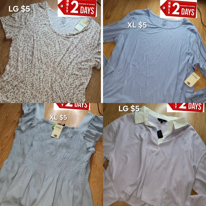 Assorted Women's Tops - Various Sizes image indicator(3)