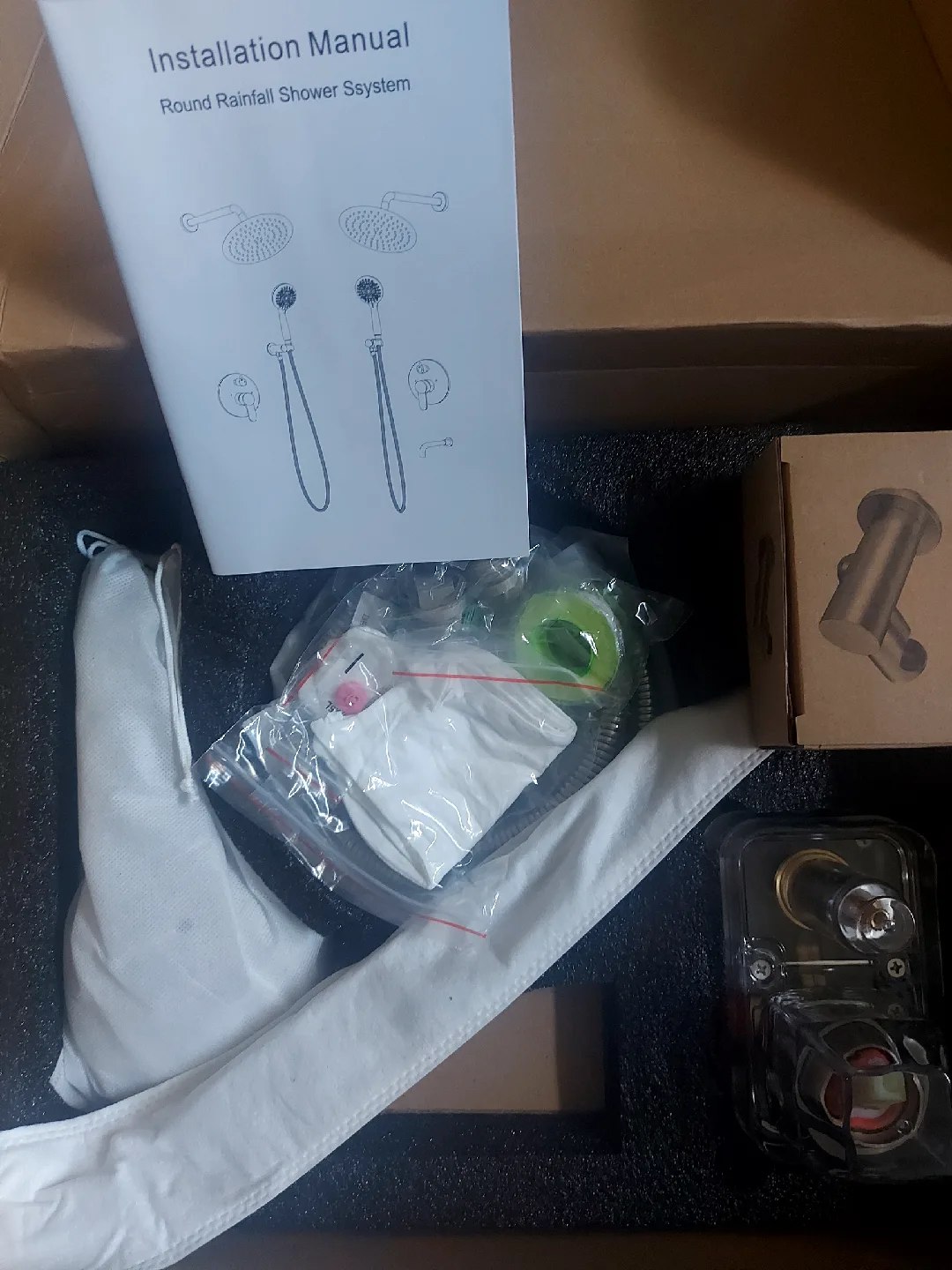 SR SUN RISE 10 Inch Shower Head - Brushed Nickel image indicator(9)