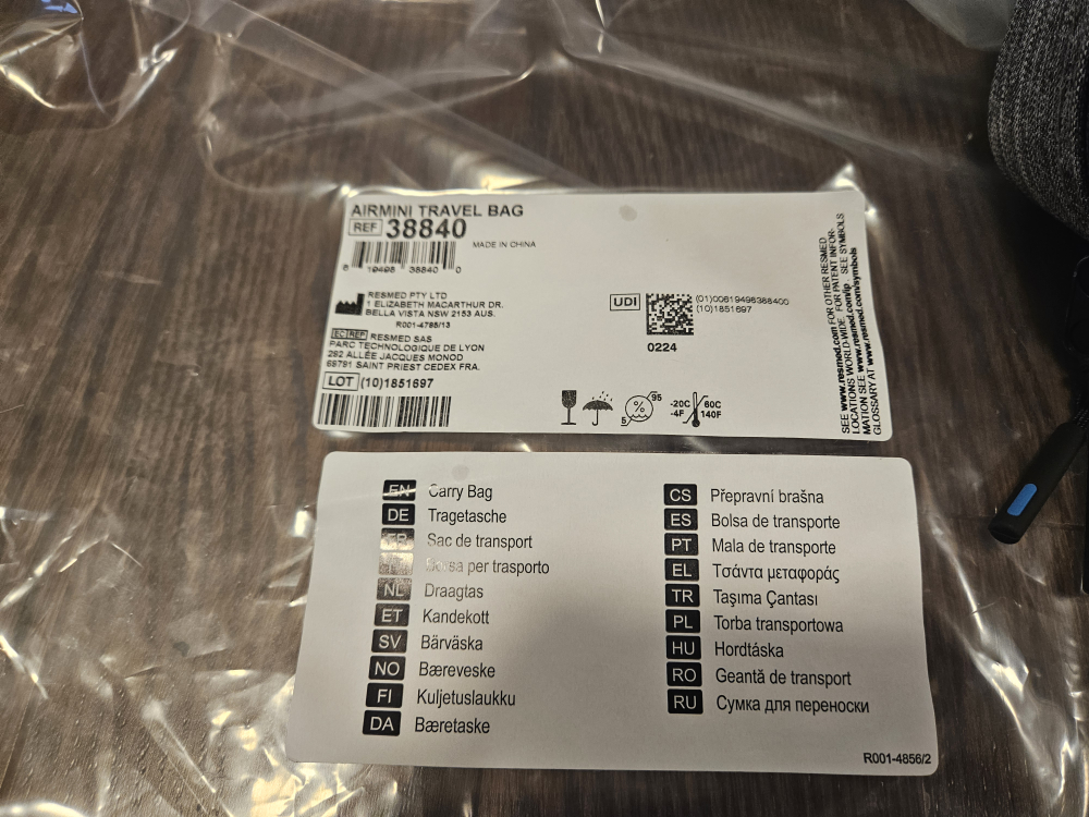 ResMed AirMini Travel Bag - Brand New! - photo 2