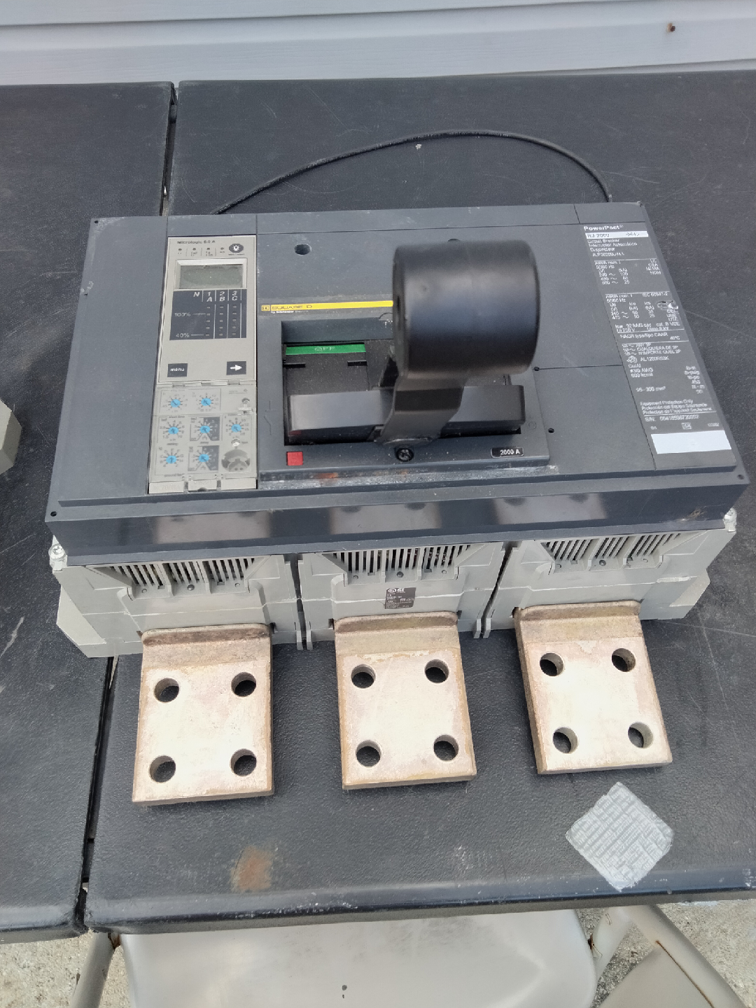 ASCO 911 Transfer Control Switch & Powerpact Circuit Breaker - photo 3