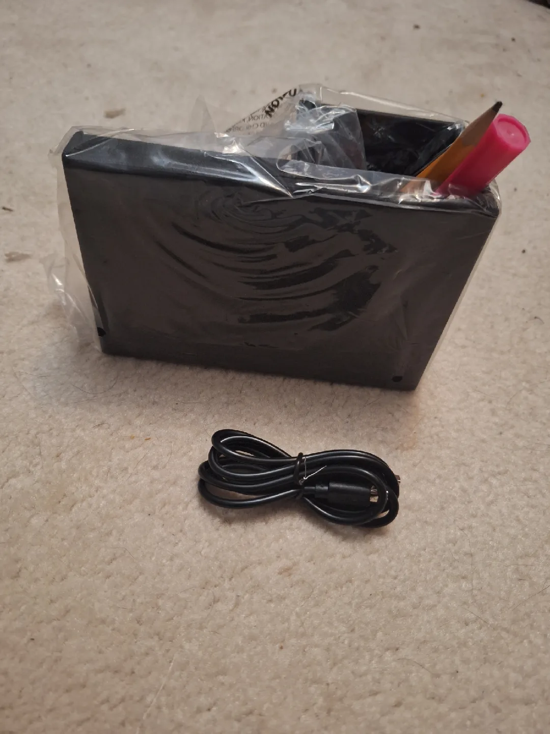 NEW Black Desk Organizer with Charger⚡️ image indicator(2)