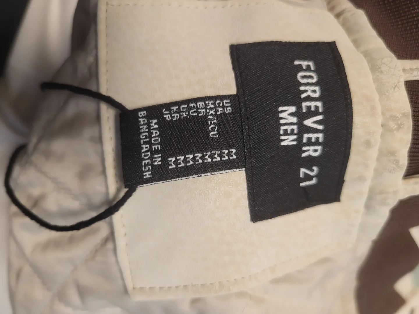 Forever 21 Men's Jacket - Size M thumbnail